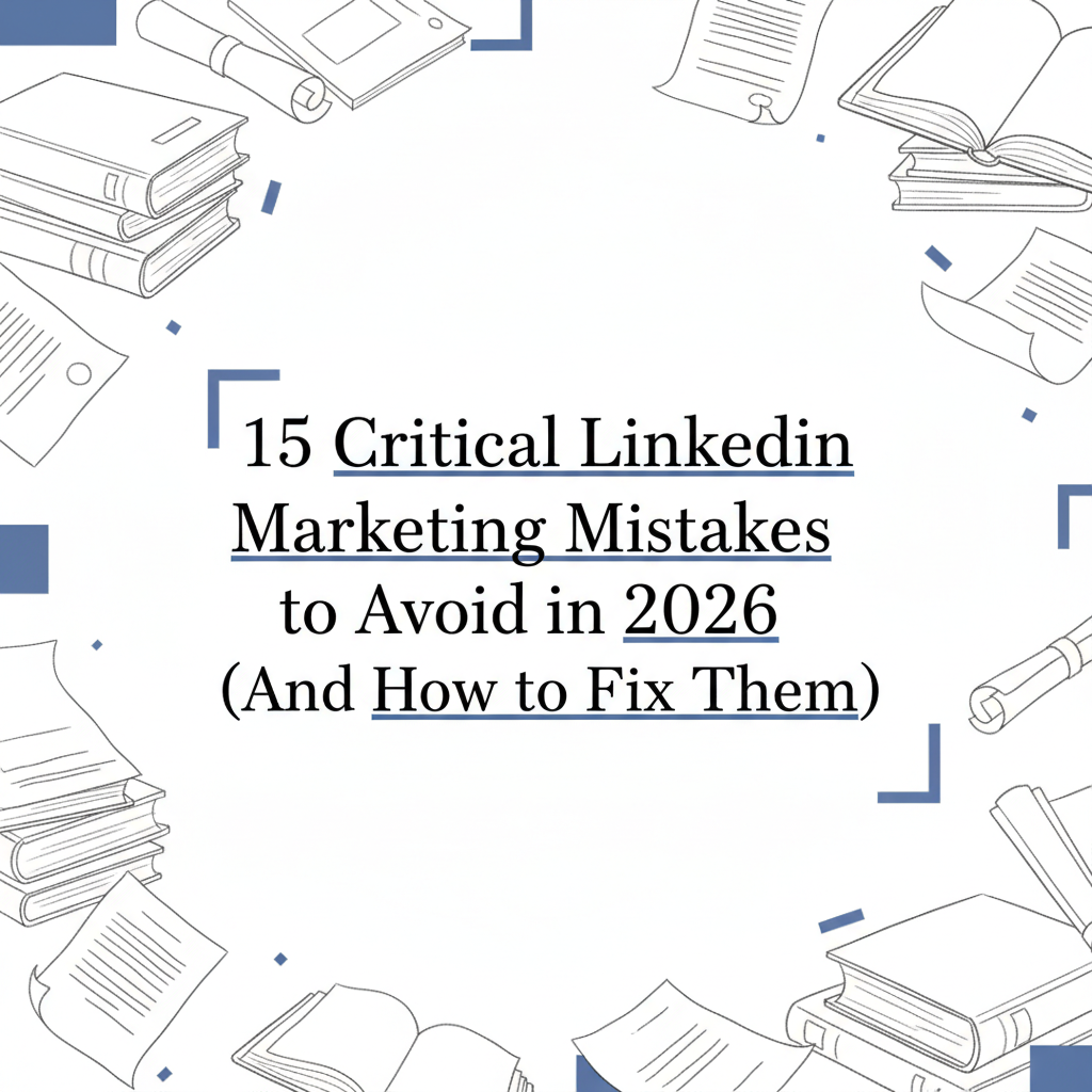 15 Critical LinkedIn Marketing Mistakes to Avoid in 2026 (And How to Fix Them)