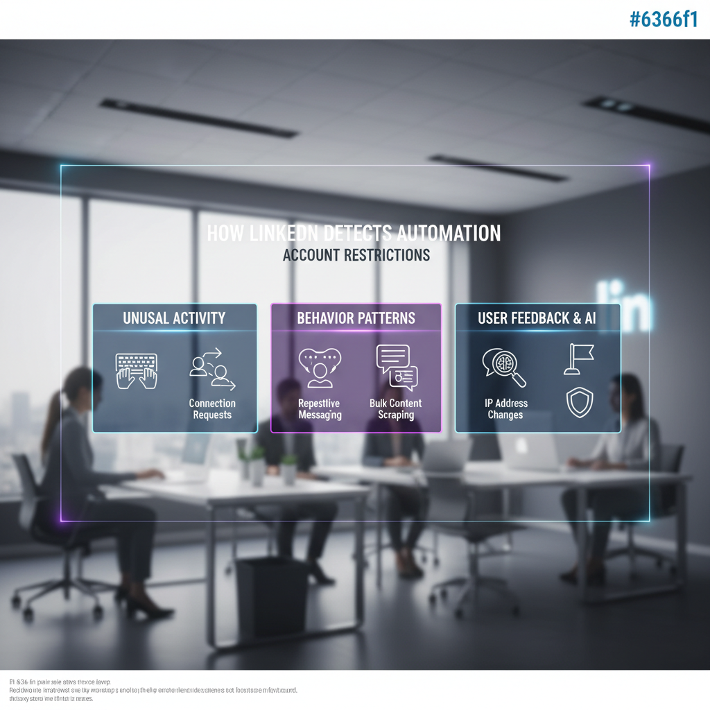 Visual representation related to can you automate LinkedIn engagement without getting banned